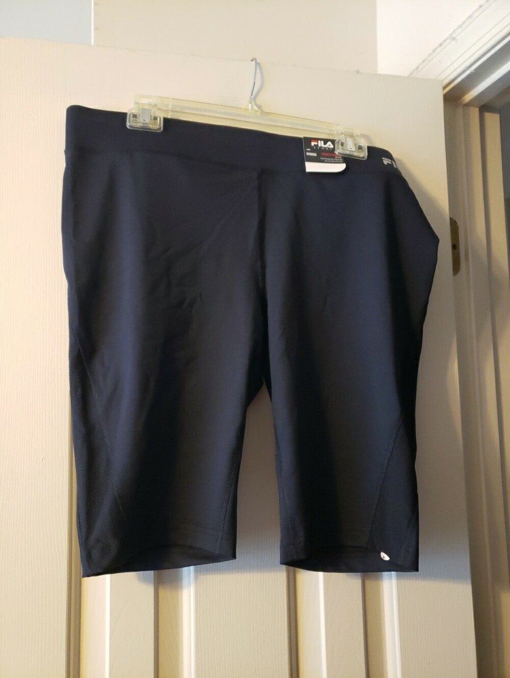 Fila Sport Black Athletic Bermuda Shorts Size XL